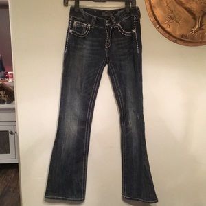Distressed Miss Me Jeans